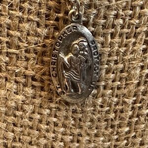 St. Christopher Protect Us Pendant